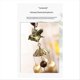thumbnail image 3 of Flying bird Mascot metal wind chime pendant, copper bell, 3 of 5