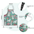 thumbnail image 7 of Schnauzer Dogs Kids Aprons for Girls and Boys,Adjustable Neck Strap Toddler Aprons for Kids Cooking Baking, 7 of 7