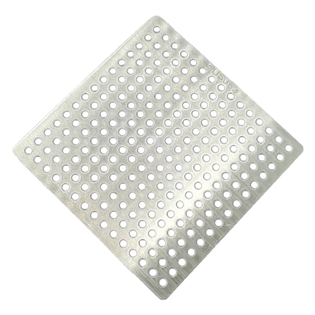 Billuyoard Cubierta de red de drenaje de acero inoxidable cuadrada, resistente y duradera, fácil de limpiar, amplias aplicaciones Accesorios de baño 7 CM