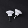 thumbnail image 5 of WHAMVOX 5 Pcs Cabinets Ceramic Handle Chest of Drawers Knobs White, 5 of 8