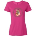 thumbnail image 3 of Inktastic German Shepherd Dog Art Women's T-Shirt, 3 of 5