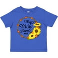 thumbnail image 3 of Inktastic My Mimi Loves Me with Sunflower Wreath Boys or Girls Toddler T-Shirt, 3 of 5