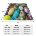 thumbnail image 5 of Bingfone Easter Egg1 Print Flannel Fleece Blanket Throw Blanket For Bed,Sofa,Couch,Travel,Camping(50"X40"), 5 of 9