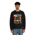 thumbnail image 3 of Black Pretty and Educated Sweatshirt Unisex, 3 of 3