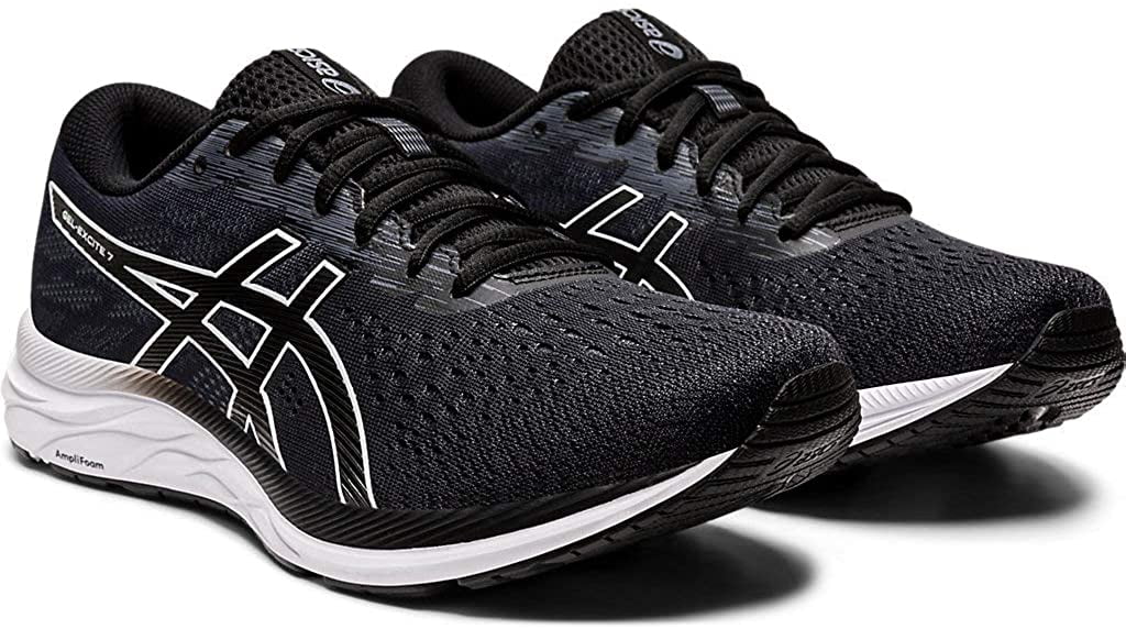 ASICS Men's, Gel-Excite 7 Running Shoe - Extra Wide Black/White 10.5 4E ...