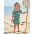 thumbnail image 5 of Cenuakty Baby3M 6M 12M 18M 24M 2T 3T Girl 2Pcs Summer Outfits Short Sleeve Fruit Embroidery Tops and Shorts Set Toddler Spring Clothes, 5 of 9