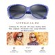 thumbnail image 2 of Gafas de sol Giselle Retro Cat Eye Rhinestone UV400 para niños, 2 of 7