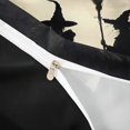thumbnail image 4 of Homewish Western Witch Twin Duvet Cover for Kids, Vintage Spooky Halloween Moon Twin Bedding, Black Reversible, 2-Piece, 1 Duvet Cover and 1 Pillowcase, 4 of 6