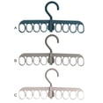 thumbnail image 3 of Toystoory Percha para ropa, giratoria de 360 grados, 16 agujeros, ropa interior de plástico, gancho seco, para viaje, Hotel, baño, Type3 NO3, 3 of 6
