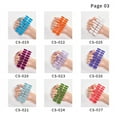 thumbnail image 6 of Semi Cured Gel Nails Art Stickers Fashion Solid Color Manicure Decal UV LED Lamp Need Gel Nail Decals Nail Sticker Decoration, 6 of 8