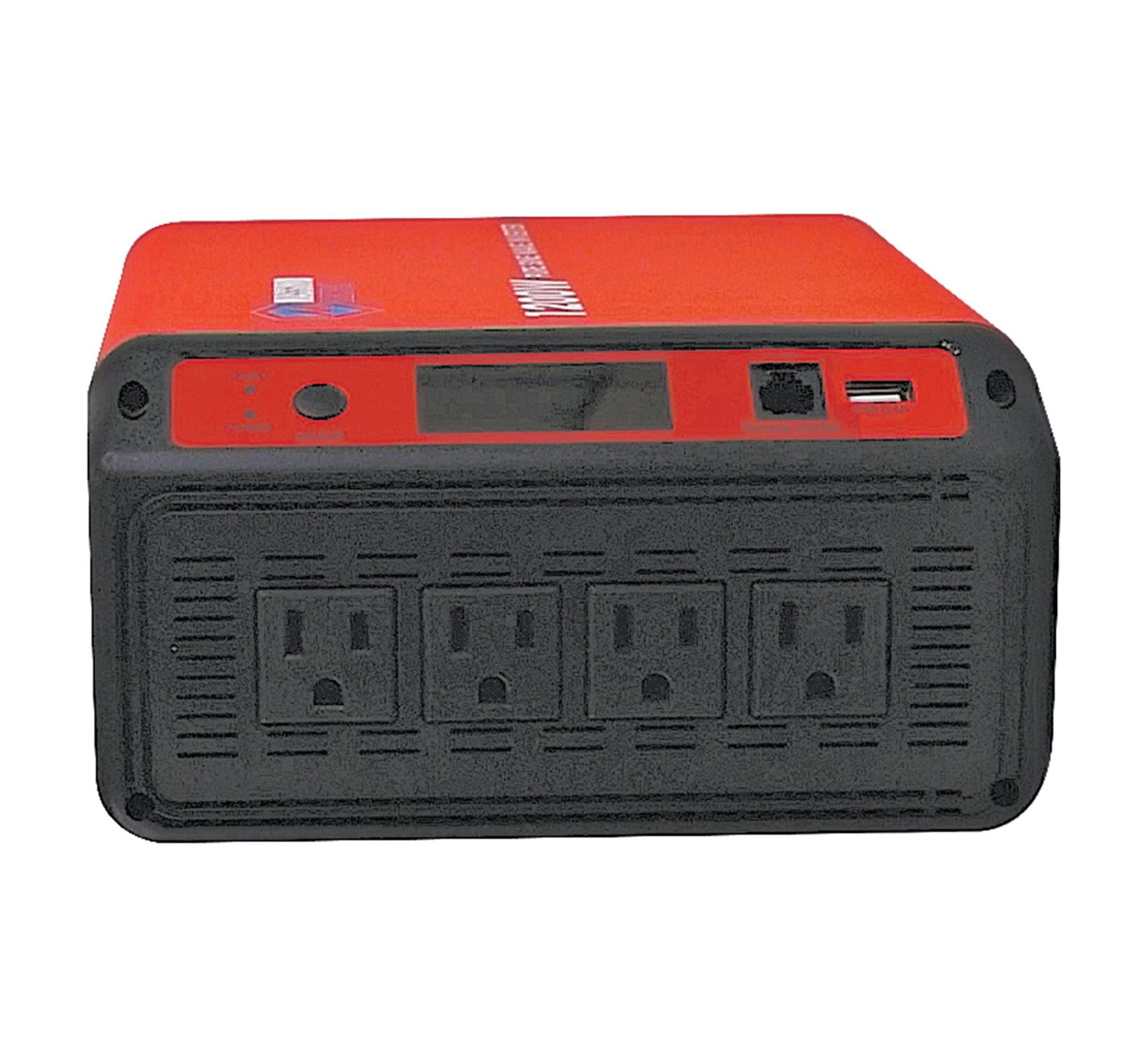 Massimo 2000W Pure Sine Wave Power Inverter, 12V DC to AC Converter with 4 AC Outlets for Car, RV, Camping, Boating, Emergency Backup