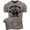 T-Shirt Warm Grey, variant on Gymish Adrenaline Workout T-Shirt for Men – Motivational Gym Tee, Funny Lifting Fitness Shirt, Military Green, Small