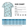 thumbnail image 2 of Wukai Cute Panda Bear Youth Unisex Short Sleeve T-Shirt for Boys, Girls, Teens, and Kids-Small, 2 of 7