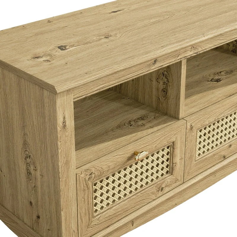 Joy River TV Stand for TVs up to 60", light wood