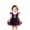 00-Purple256, variant on WOYY Girls Halloween Sleeveless Tulle Dress Square Neck Party Dress, Purple, Sizes 6M-3T