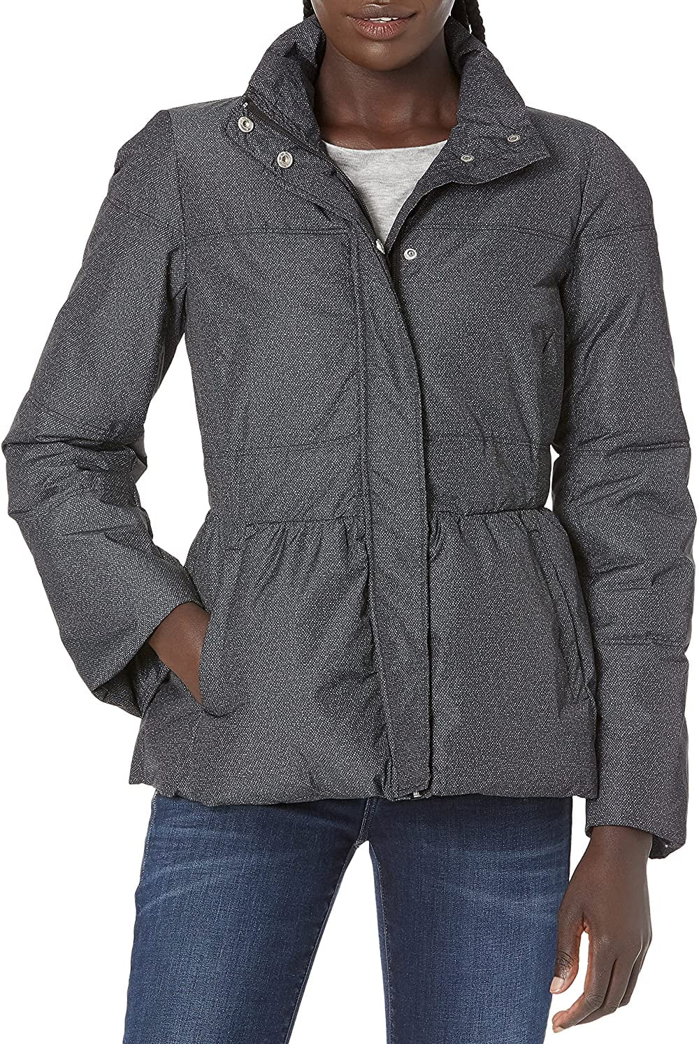 Women's Peplum Puffer Jacket - Walmart.com