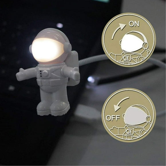 Boreal Craft LED Night Lamp USB Gadget Bend For Head Night Lamp Laptop Accessories Flexible Reading Mini Lamp Kids Electronic Gi Light Projector For Bedroom Sensory Lights for Lamp without Electricity
