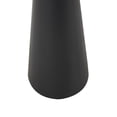 thumbnail image 4 of DecMode 33" Art Deco Fluted Black Metal Vase, 4 of 9