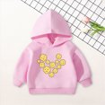 thumbnail image 2 of KPOPLK Toddler Baby Boy Sweatshirt Hoodie Pullover Fall Outfits Crewneck Long Sleeve Blouse Top Shirt Clothes Pink Size 5-6 Years, 2 of 7