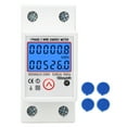 thumbnail image 1 of Electric Meter, Power Meter Level 1 Accuracy Multifunctional Resettable  For Measuring The Active Power Consumption, 1 of 8