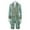 Green, variant on Dovford Men's Casual Stand Collar Fancy Outfit 18th Century Tailcoat Long Sleeve Blouse And Tanks And Shorts Pants Suit