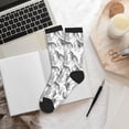 thumbnail image 6 of KLL German Shepherd Dog Print Cool Socks Men's Women's Crew Socks Funny Crazy Novelty Stockings, 6 of 7