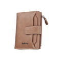 thumbnail image 2 of Qarigey Baellerry Hombre Monedero Cartera de cuero Titular de la tarjeta Efectivo Multi-capa Compartimiento Carteras Padre para Festival de Type4 NO4, 2 of 6