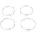 thumbnail image 4 of cciyu Wheel Hub Centric Rings Ring PACK OF 4 73.1mm to 71.5mm 73.1 OD 71.5 ID silver Aluminum Hubrings, 4 of 5