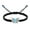 Rainbow, variant on Butterfly Urn Pendant Braided Rope Bracelet Funeral Urns Bracelets for Cremation Ashes Memorial Jewelry