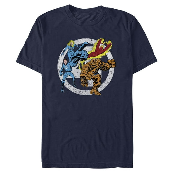 Mens Marvel: Fantastic Four Comic Book Squad T Shirt