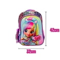thumbnail image 2 of Mochila Escolar Primaria Niñas BFF JENNA Estampado 3D Lentejuela Multicolor, 2 of 7