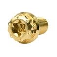 thumbnail image 2 of Wanyifa Titanium Flange 12 Point Head M8 x15 20 25 30 35 40 45 50 55 60 65 80 mm Screw Bolt,M8x15mm,Gold,4 Pcs, 2 of 7