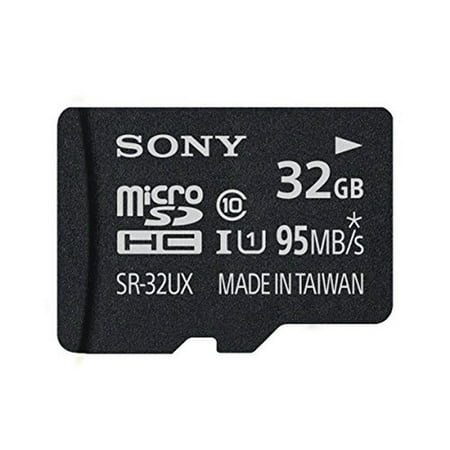 Sony SR32UXA/TQ - Flash memory card (microSDHC to SD adapter included) - 32