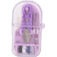 thumbnail image 4 of YSTIANN 2-pack Mini Travel Sewing Kit with Essential Tools, Portable Beginner-Friendly Repair Kit for Emergency DIY, Purple AZ78-2304, 4 of 9