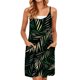 thumbnail image 1 of WILLBEST Vestidos Floreados Para Mujer Falda Con Tirantes Estampada Estilo Vacacional De Ocio Playero De Verano Para Mujer, 1 of 3