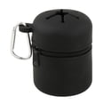 thumbnail image 4 of Colaxi Fly Fishing Box Fly Box Portable Waste Container with Carabiner Container Organizer for Park Camping Picnic Riverside Outdoor black, 4 of 8