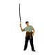 thumbnail image 3 of 1/64 a escala Angler figura figura de resina mini accesorios fotográficos de fotografía Props decorativos Modelo de pesca Carácter de pesca Fundición de caña de pescar, 3 of 8