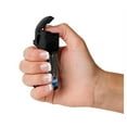 thumbnail image 5 of Mace Brand Triple Action Pocket Model Pepper Spray, 0.39 oz, 10 Feet Range, 3-in-1 Formula (OC, Tear Gas, UV Dye), Flip Top Safety Cap, Self Defense Pepper Spray for Women & Men - Black, 5 of 6