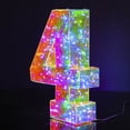 thumbnail image 1 of TIMIFIS Valentines Day Lights Valentine's Day 100 Lamp Beads LED Luminous Alphabet Numbers Decorative Lights Holiday Decorative Lights Wedding Birthday Party —Spring, 1 of 3