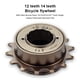 thumbnail image 5 of Sonducket Bike Cassette Craftsmanship Handy Installation Biking Wear-resistance Single Road Accessories Replaced Flywheel Metal Cog Speed Type2 NO2 Sonducket OD027289-01, 5 of 6