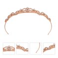 thumbnail image 2 of Couronne de Mariée Style Baroque, Coiffe de Mariée Rétro, Décoration de Diadème pour Fille, 2 of 8