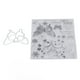 thumbnail image 1 of Sellos Para Hacer Tarjetas, Reciclaje Impresión Transparente Combinación De Bricolaje Sellos Transparentes Fácil De Operar Para Sobres Para Invitaciones ANGGREK Cocina, Decoración y Otros, 1 of 5