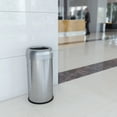 thumbnail image 4 of 16 Gal Round Open Top Kitchen Trash Can Recycling Bin with Wheels and Double Odor Filters, 4 of 7