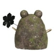 thumbnail image 4 of Alpine Corporation Frog with Metal Flower Statue, 4 of 13
