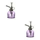 thumbnail image 1 of Monstrate Regadera de flores Distribución uniforme del agua para plantas saludables Regadera pequeña Botella de spray de vidrio púrpura púrpura 2Conjunto, 1 of 6