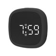 thumbnail image 2 of Reloj despertador digital para io, reloj de escritorio, atenuador de brillo , 12/24 tiempo , con de con detecc Negro Colco Despertador digital portátil, 2 of 8