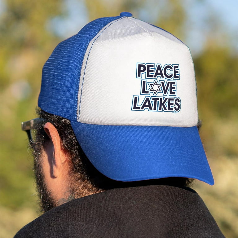 ThisWear Hanukkah Party Supplies Hanukkah Peace Love Latkes Mens