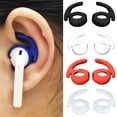 thumbnail image 2 of Flmtop 2PCS Silicone In-ear Hook Anti-slip Earphone Cover Case for AirPods Ear Buds, 2 of 10
