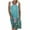 Green, variant on asdoklhq Plus Dresses for Women,Womens 2026 Summer Dresses Casual Women's Casual Summer Tank Sleeveless Knee Length Pleated Sun Dresses with Poket Print Dress