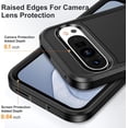 thumbnail image 4 of KOMI Shockproof Case for Google Pixel 9/9 Pro/9 Pro XL,Scratch-Resistant Drop Protection Case with Kickstand Raised Edges Highly Grippy Cover, 4 of 5